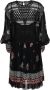 Philosophy di Lorenzo Serafini Zwarte Viscose Jurk Ss21 Zwart Dames - Thumbnail 2