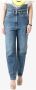 Philosophy di Lorenzo Serafini Hoge taille jeans met geborduurd logo Blauw Dames - Thumbnail 2