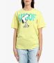 Philosophy di Lorenzo Serafini Snoopy Print Oversized T-shirt Yellow Dames - Thumbnail 2