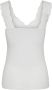 Pieces Slim fit top met kant model 'PCBARBERA' - Thumbnail 4