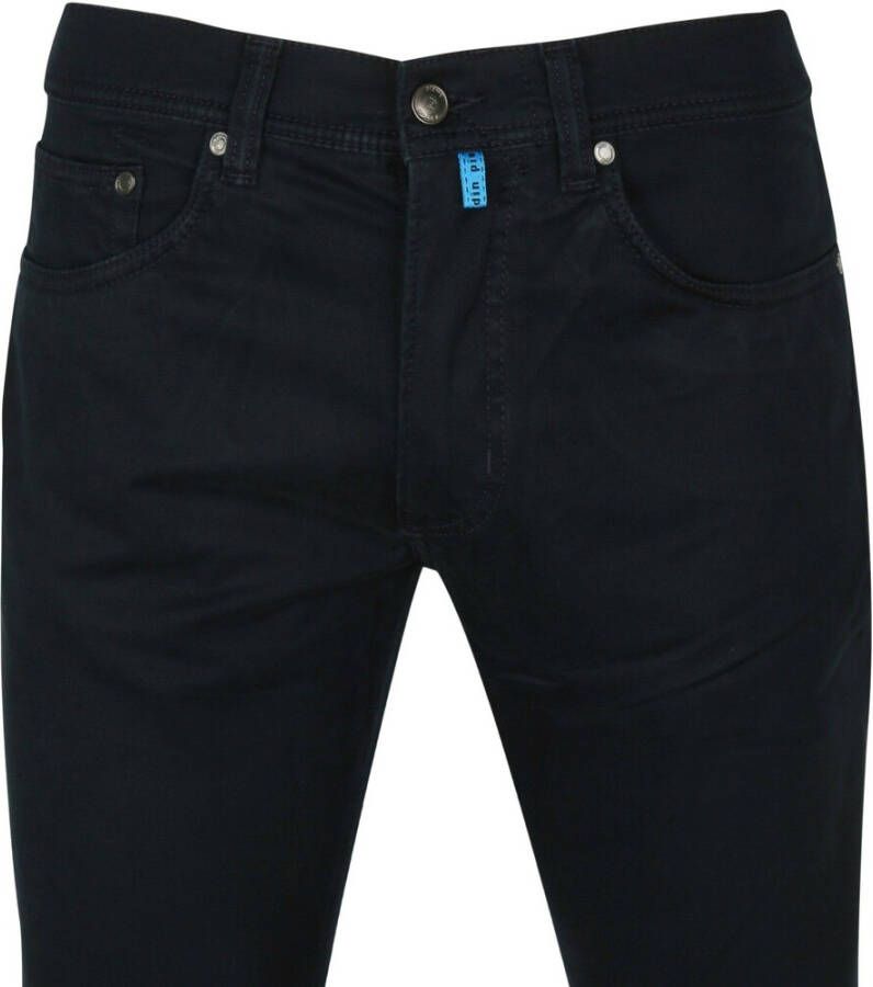 Pierre Cardin 5 pocket broek antibes Blauw Heren