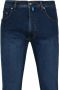Pierre Cardin jeans blauw effen katoen met steekzakken - Thumbnail 2