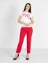 Pinko Annuvulair t-shirt White Dames - Thumbnail 2