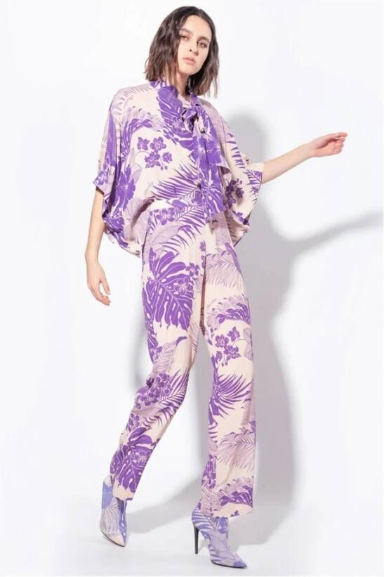 pinko Aorl pantalon Paars Dames