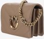 Pinko Love Click Mini Sheep Schoudertas Beige Dames - Thumbnail 2