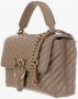 Pinko Gewatteerde leren tas met Chevron-patroon Brown Dames - Thumbnail 3