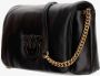 Pinko Klassieke Love Click Schoudertas Magnetische Sluiting Black Dames - Thumbnail 8