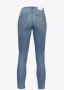 Pinko Blauwe Elastische Skinny Denim Jeans Blauw Dames - Thumbnail 2