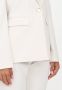Pinko Elegante Blazer met Stretchstof White Dames - Thumbnail 2