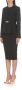 Pinko Zwarte Geplooide Blazer met Goudkleurige Hardware Black Dames - Thumbnail 2