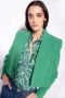 Pinko Moderne getailleerde blazer Green Dames - Thumbnail 2