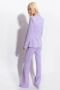 Pinko Stretch Crepe Jas met Revers en Lange Mouwen Purple Dames - Thumbnail 2