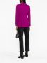 Pinko Dubbelrijige Mauve Jas Purple Dames - Thumbnail 4