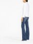 Pinko Witte Linnen Blend Peak Revers Blazer White Dames - Thumbnail 12