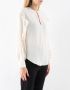 Pinko Elegante Blouse Lange Mouwen White Dames - Thumbnail 6