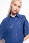 Pinko Blouses Blauw Dames - Thumbnail 4