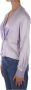Pinko Zijden Lila Blouse T-shirt Top Purple Dames - Thumbnail 5