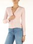 Pinko Zijden blouse met twist detail Pink Dames - Thumbnail 7