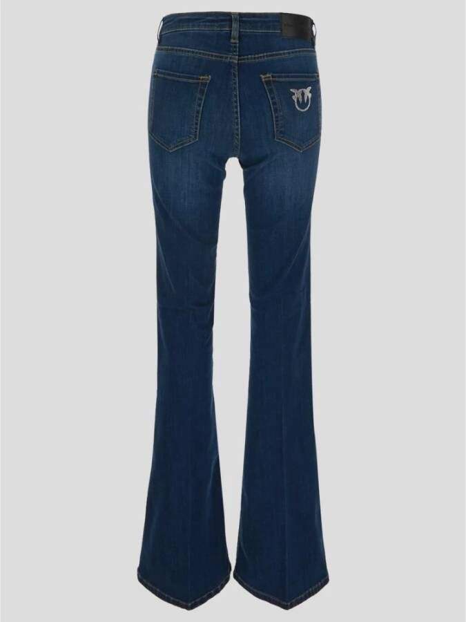 pinko Boot-cut Jeans Blauw Dames