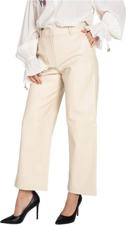 pinko Broek Beige Dames
