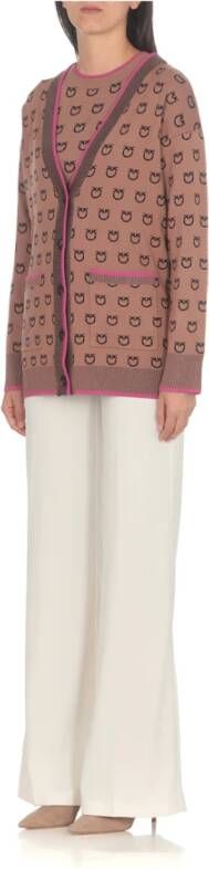pinko Cardigans Bruin Dames