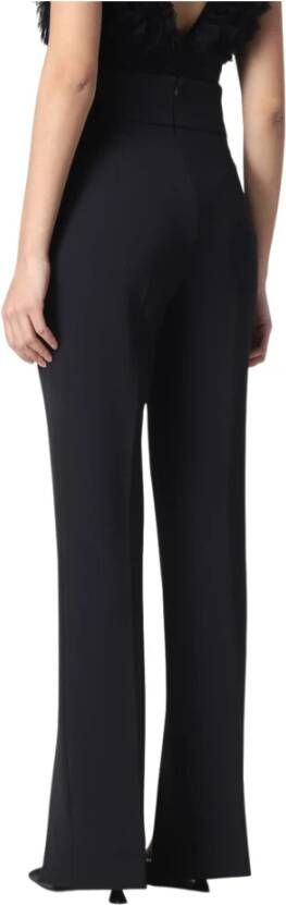 pinko Casual Slim Fit Zwarte Broek Black Dames