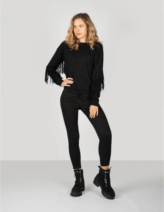 pinko Covered Sweter Zwart Dames