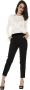 Pinko Cropped Trousers Zwart Dames - Thumbnail 2