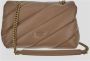 Pinko Cross Body Bags Beige Dames - Thumbnail 2