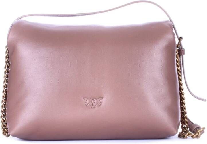 pinko Cross Body Bags Beige Dames