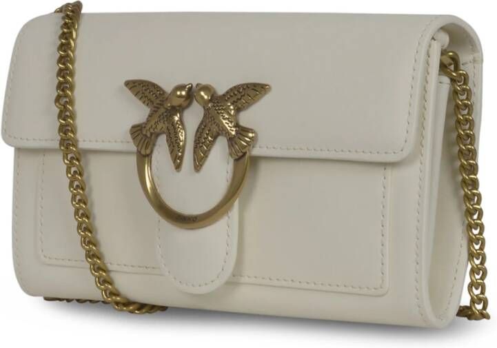 pinko Cross Body Bags Beige Dames