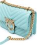 Pinko Turquoise Gewatteerde Crossbody Tas Blauw Dames - Thumbnail 2