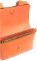 Pinko Borsa Donna Aika Clutch Mini Eco Specchiato Colore Arancio Orange Dames - Thumbnail 4