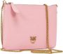 Pinko Klassieke Platte Schoudertas in Roze Pink Dames - Thumbnail 2
