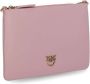 Pinko Klassieke Platte Schoudertas in Roze Pink Dames - Thumbnail 6