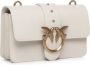 Pinko Logo Crossbody Tas met Love Swallows Stud Beige Dames - Thumbnail 15