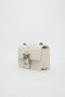 Pinko Mini Love Bag Icon in zacht leer White Dames - Thumbnail 4