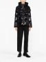 Pinko Gewatteerde Caban Jas van Crystal Nylon C Nero Limousine Black Dames - Thumbnail 6
