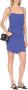 Pinko Korte gedrapeerde jurk met hart halslijn Purple Dames - Thumbnail 5