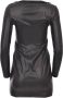 Pinko Short Dresses Black Dames - Thumbnail 4