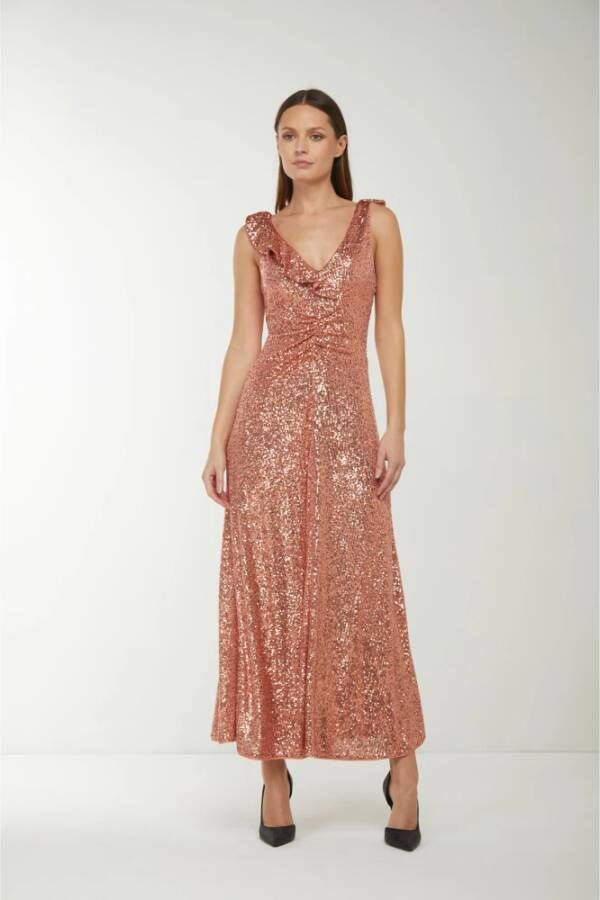 pinko Dresses Roze Dames
