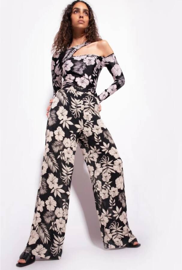 pinko Elegante Broek Black Dames