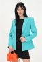DES Phemmes Groene Katoenen Top met Kristallen Green Dames - Thumbnail 3