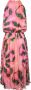 Pinko Fuchsia Jurk voor Vrouwen Roze Dames - Thumbnail 2