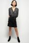 Pinko Georgette Polka Dot Blouse Black Dames - Thumbnail 2