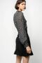 Pinko Georgette Polka Dot Blouse Black Dames - Thumbnail 4