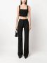 Pinko Wijde Broek met Gestreept Design Black Dames - Thumbnail 3