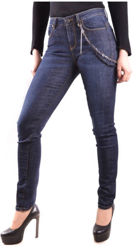 pinko Jeans Blauw Dames