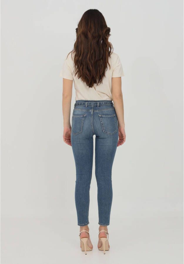 pinko Jeans Blauw Dames
