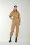 Pinko Beige Lange Jumpsuit met Verstelbare Riem Brown Dames - Thumbnail 2